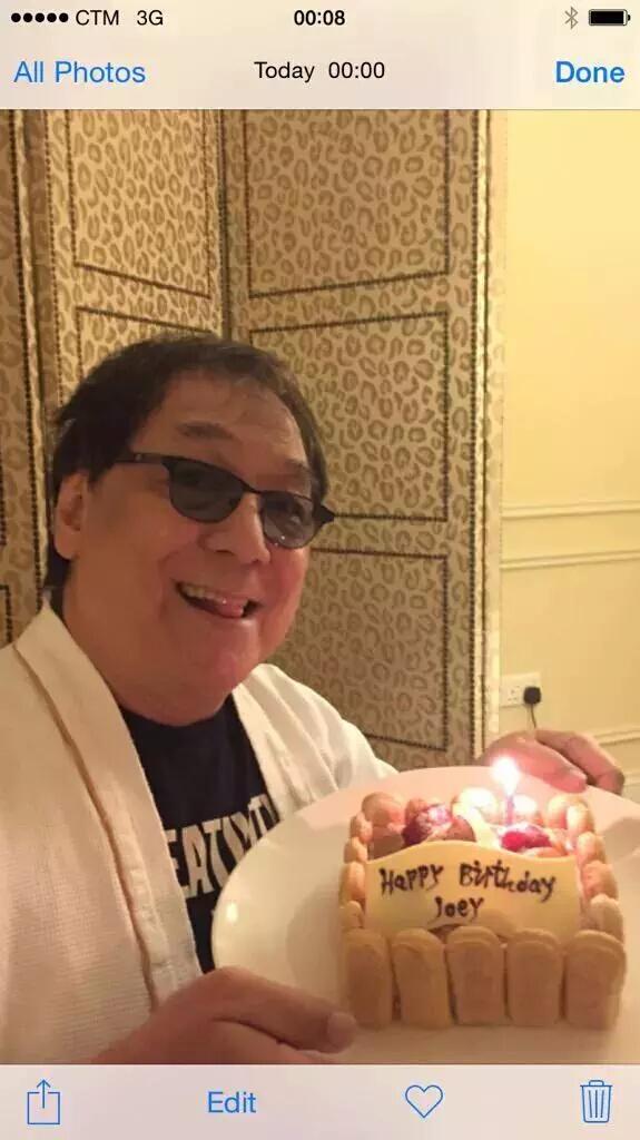 Happy Birthday Sir Joey De Leon. 