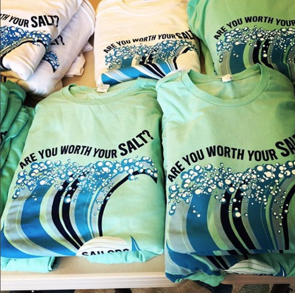 SailorsforSea's tweet photo. Want a free t-shirt? Use #WorthMySalt on Instagram with a photo of you taking action for the ocean, deadline 10/31 http://t.co/FYTarxDgcx