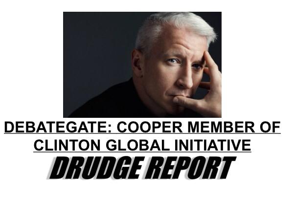 Anderson Cooper was notable past member of Clinton Global Initiative