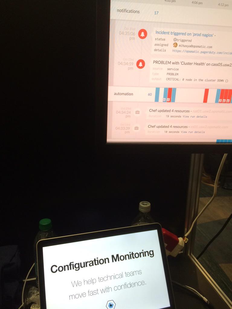 Do you know what's changing on your hosts? Stop by our pod at #VelocityConf for a sweet tee and demo