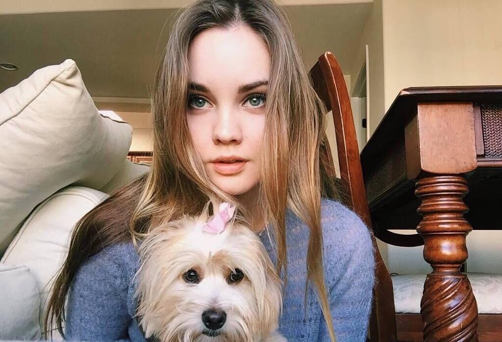 Staying warm with this furry one.