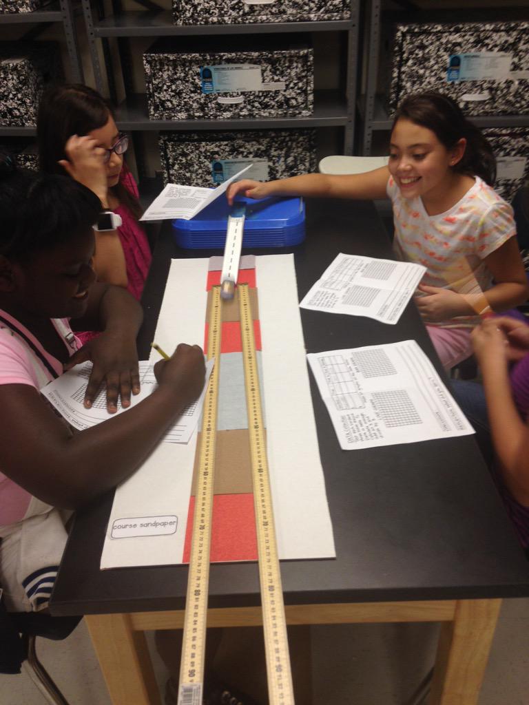 MrsNovakJones's tweet photo. Modeling a 5 th grade friction  lab! So much fun! @pmeseagles @DrHodgin #ManorISD http://t.co/ZinJTWBGhO