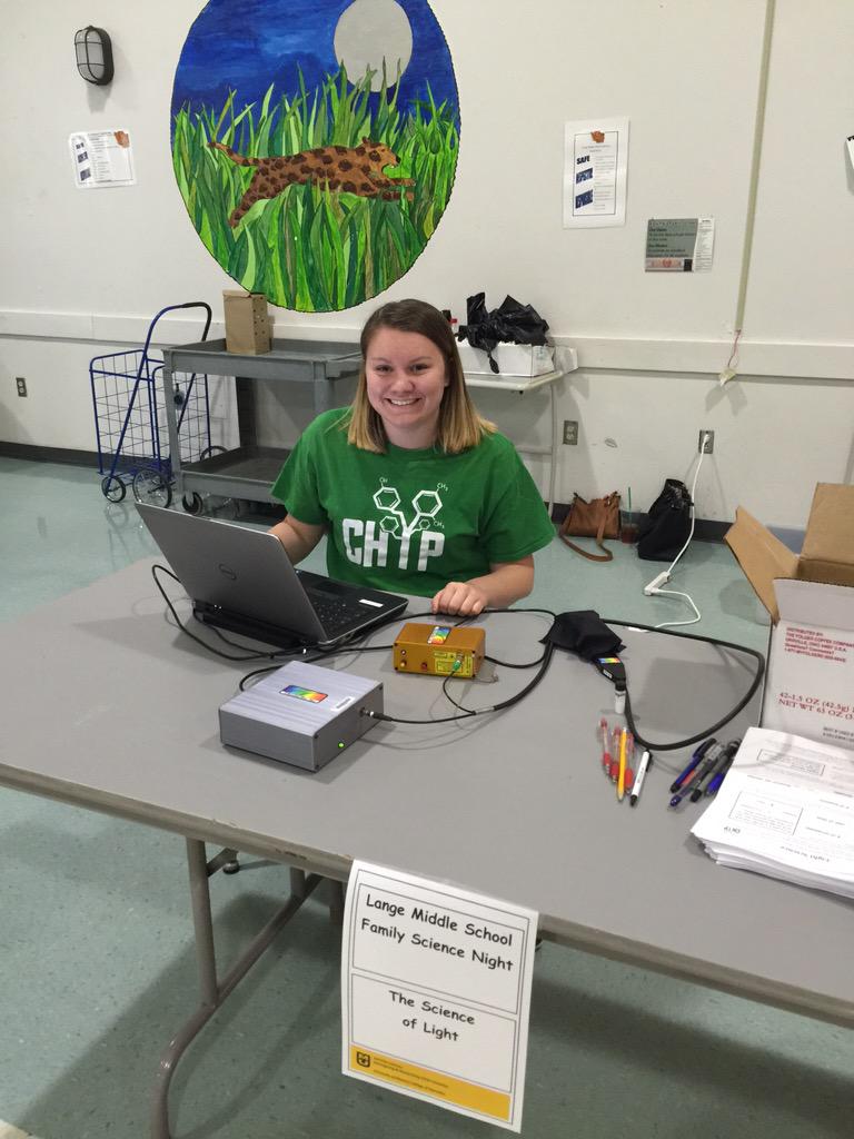 MUASCHIP's tweet photo. @JessicaStengel1 getting ready to about how light and Raman spectroscopy work for you http://t.co/ivG4VzOaXS