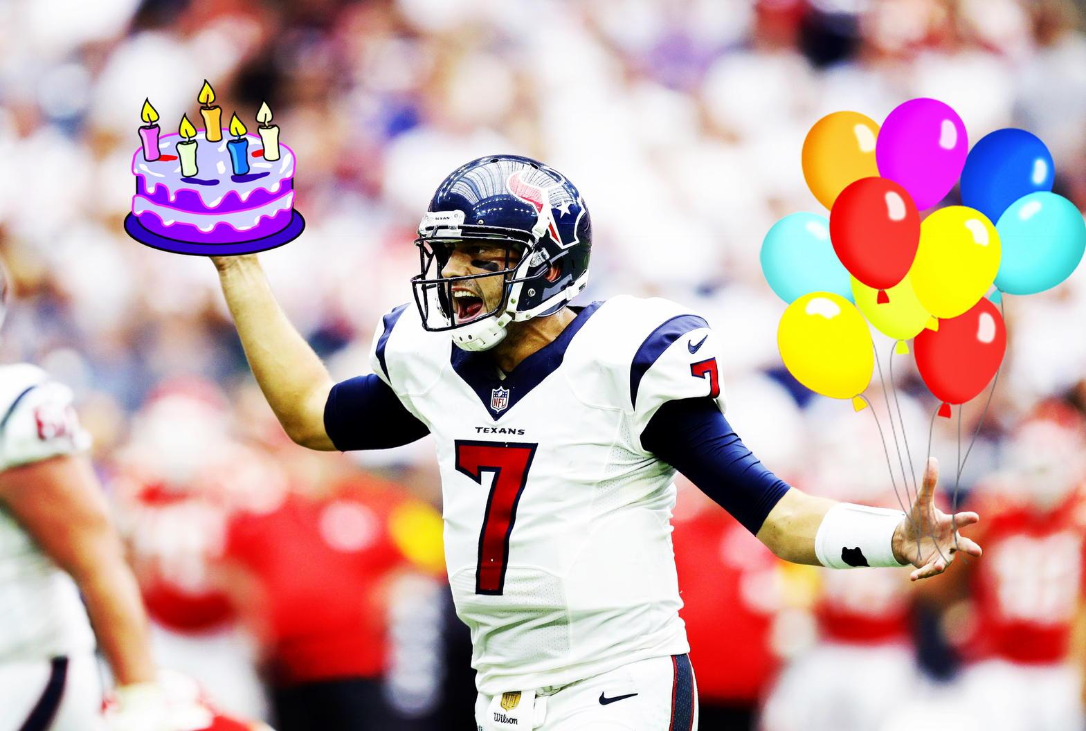Happy Birthday, Brian Hoyer! to help us wish the QB a happy 30th! 