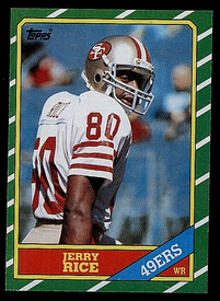 Happy Birthday to Jerry Rice! Check out his classic Topps rookie card here:  