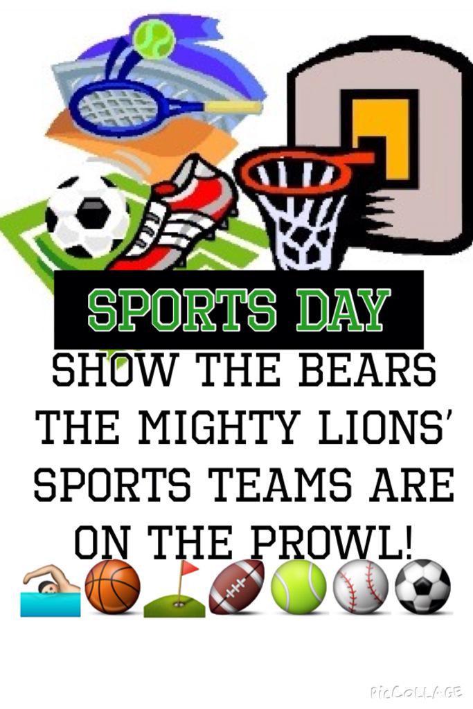 L0uis_THE_Li0n's tweet photo. Tomorrow is sports day wear team shirts or sports gear #SHShoco2015 #shslionpride http://t.co/O63J6ezGyA