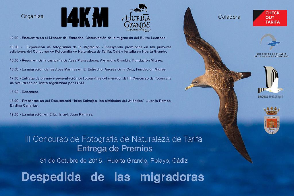 Despedida de las Migradoras - Todos invitados el 31 de Octubre. Muy buen ambiente y aves! #