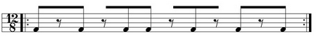 GlobalDrums's tweet photo. Agbekor #ewe #dance w/ drum patterns performed in relation to a repeated 12/8 bell pattern. https://t.co/lStjlX5rsN http://t.co/U5yPmtqgl0