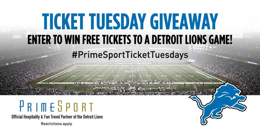 Lions's tweet photo. Win 2 tix to #MINvsDET from @PrimeSport. Enter here: http://t.co/WRvXhc9Toa #PrimeSportTicketTuesdays http://t.co/bA2WYtiUDI