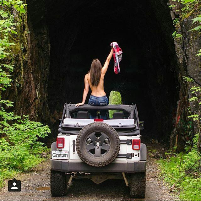 Jeep_Life's tweet image. In Honor of Breast Cancer Awareness Month, today is National #NoBraDay. 💕