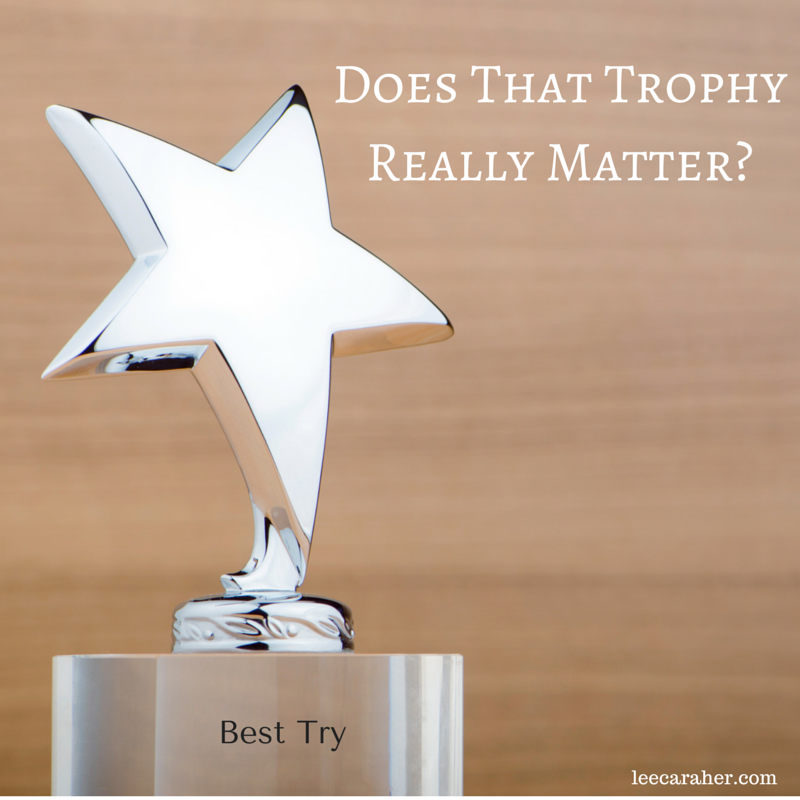 LeeCaraher's tweet photo. Those trophies your kids bring home aren't all they're cracked up to be http://t.co/C5XeyPrWF0 http://t.co/9syVxnePTZ