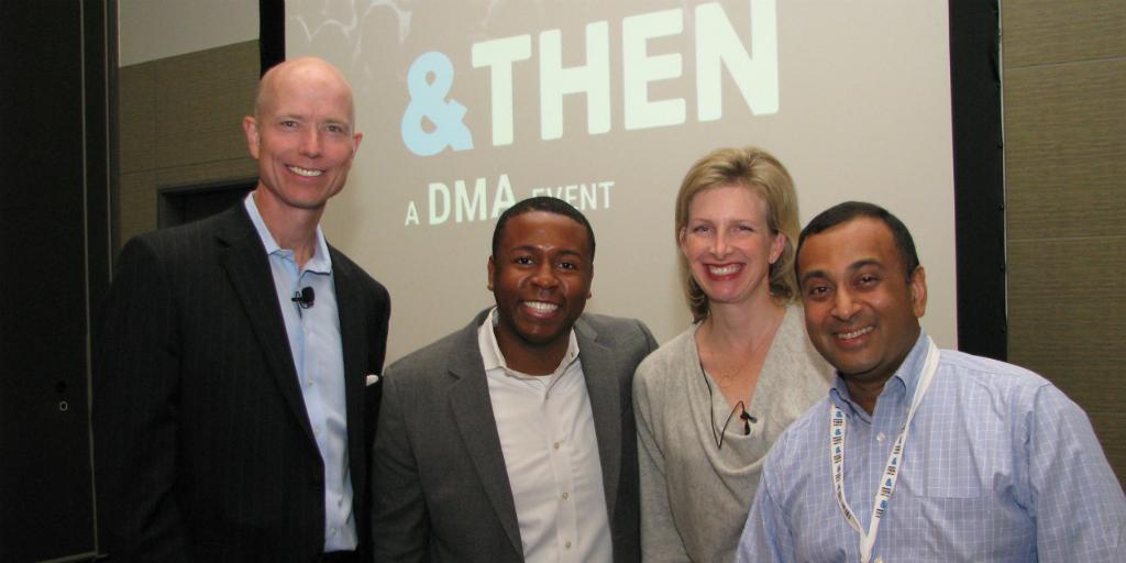 TeamSoftway's tweet photo. Talking #tech &amp; #analytics w/ @chrispitre @alliekline @zoherkaru &amp; @LawrenceHD at #DMA15: http://t.co/pUBE821BMt http://t.co/dBL9N1n8Yp