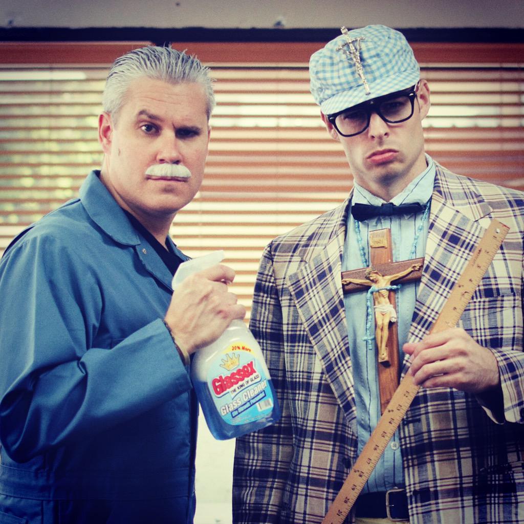 On set for the latest <a href="/lifeteen/">Life Teen</a> film shoot with the one and only <a href="/abrasiveabner/">Abrasive Abner</a>