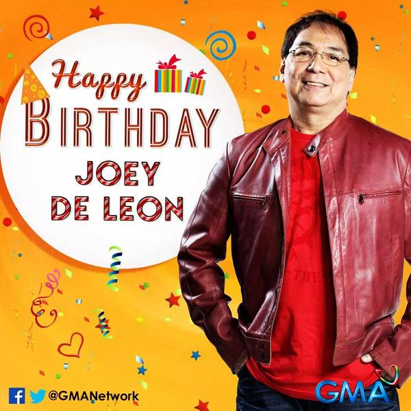 Happy Happy Birthday Sir Joey de Leon, d One n Only Henyo Master sa buong Mundo! 