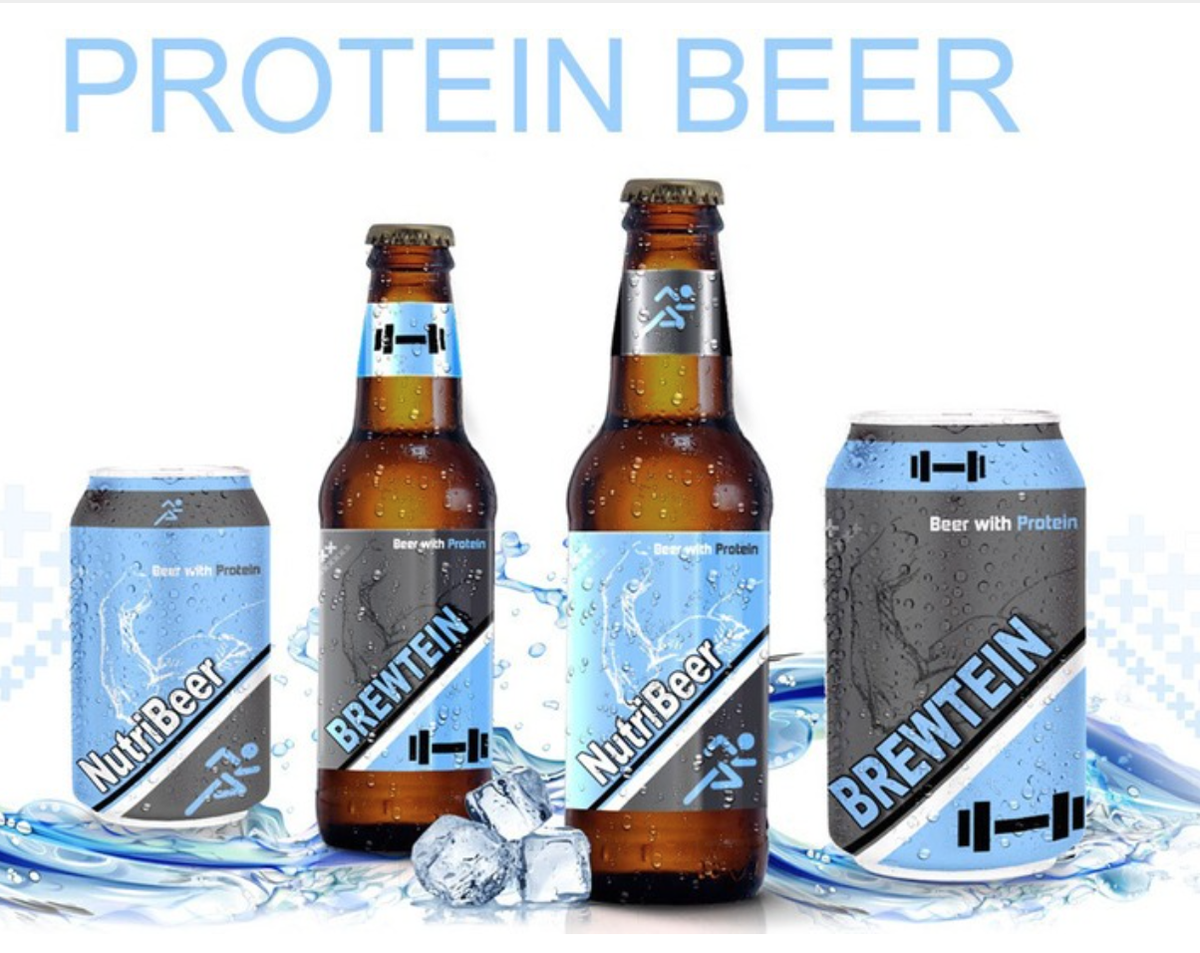 managedbranding's tweet photo. Bro, now you don't have to choose between a protein drink and beer #workout  #nutribeer http://t.co/eGMl83jhIE http://t.co/j5Fys7kzLn