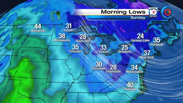 The weekend will bring #cold weather to the northeast; the cold won't touch South Florida! http://t.co/K3sEgFyCYP