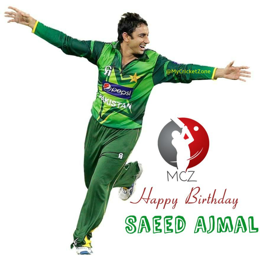 Happy Birthday Saeed Ajmal !!! 