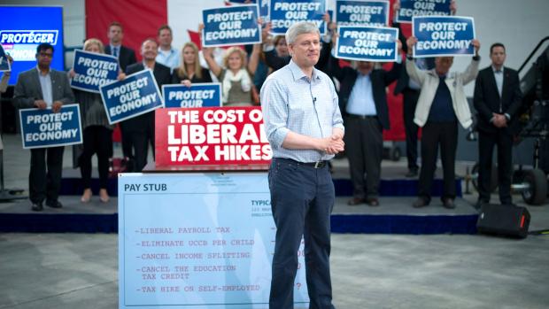 Harper drawing smaller crowds - because few care what he has to say. cbc.ca/news/politics/… #cdnpoli