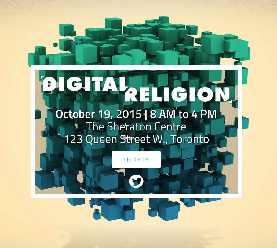 Marketing_Mag's tweet photo. Psst. Use the code SPC25 to get 25% off tickets to Digital Religion. TODAY ONLY. http://t.co/Ynxxi0PDEd #DR15 http://t.co/trRpiEDLFx