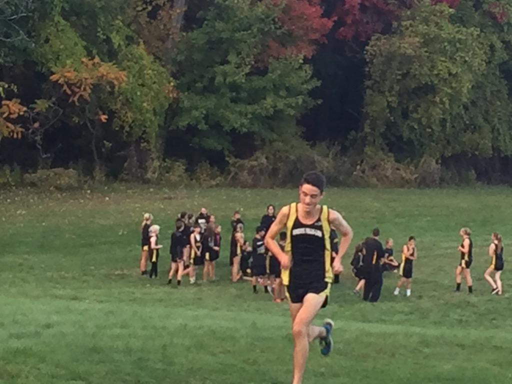 Jackson Tate sets a new course record at Mendon West with a time of 16:54. The old record was 17:07. <a href="/RocDevo/">Jeff DiVeronica</a>
