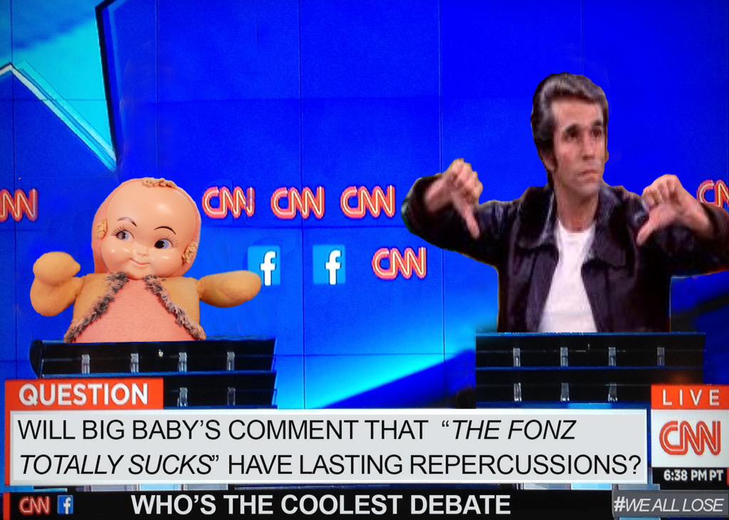 bigbabyshow's tweet photo. Sweet night! I think I won #demdebate #wealllose http://t.co/XuGT84cG8h