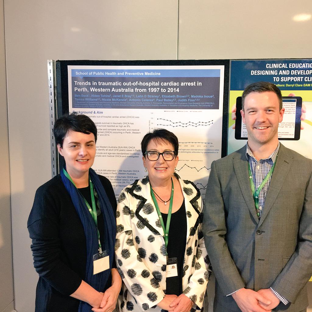aus_roc's tweet photo. Aus-ROC's Judith Finn, Janet Bray and Ben Beck looking forward to #CAA2015 http://t.co/jMxWxeNzyz