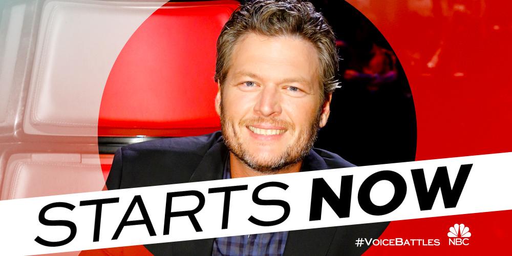 The Voice (@nbcthevoice) on Twitter photo RT if you’re ready to continue having the #BestTimeEver because the #VoiceBattles START NOW on <a href="/nbc/">NBC Entertainment</a>! RT if you’re ready to continue having the #BestTimeEver because the #VoiceBattles START NOW on <a href="/nbc/">NBC Entertainment</a>!