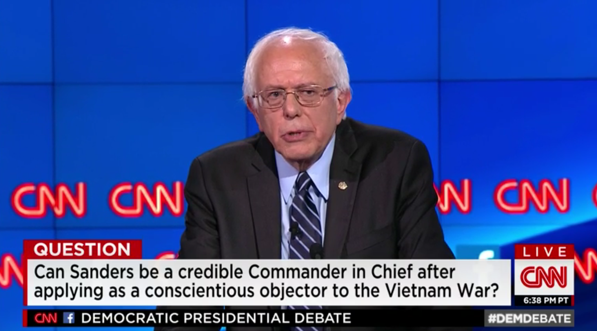funnyordie's tweet photo. "I am not a young man today." Slow down with the truth bombs, Bernie! America's not ready! #DemDebate http://t.co/EIiEojBp1o