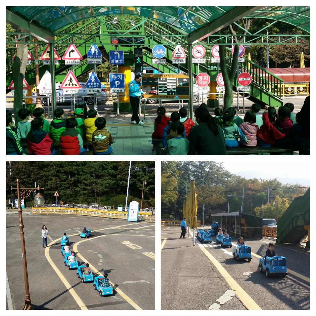 #성남시  황송공원내 교통교육장에서는 금일( 오전10시~12시) 150명의 어린이들이 교통안전교육을 받고있습니다.교육장이용 완전 무료♡어린이가 안전한 성남시를 위해 아자! 얍!♥ [예약번호 729-4788]