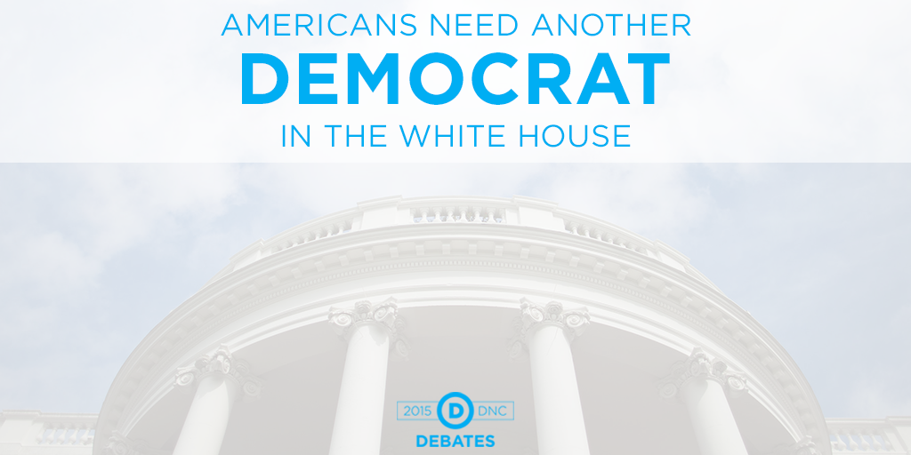 TheDemocrats's tweet photo. Everyone on stage supports a full and equal path to citizenship for undocumented immigrants. #WeAreDemocrats http://t.co/sy6w0mSwim