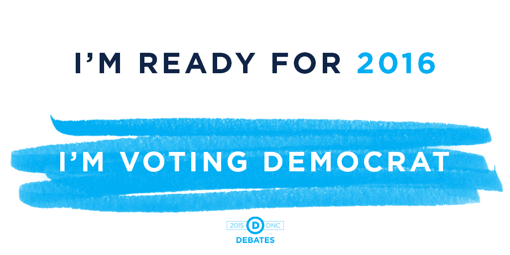 TheDemocrats's tweet photo. #WeAreDemocrats and we're ready to elect the 45th President of the United States http://t.co/15E0GQvURC #DemDebate http://t.co/juEAWwlNuz