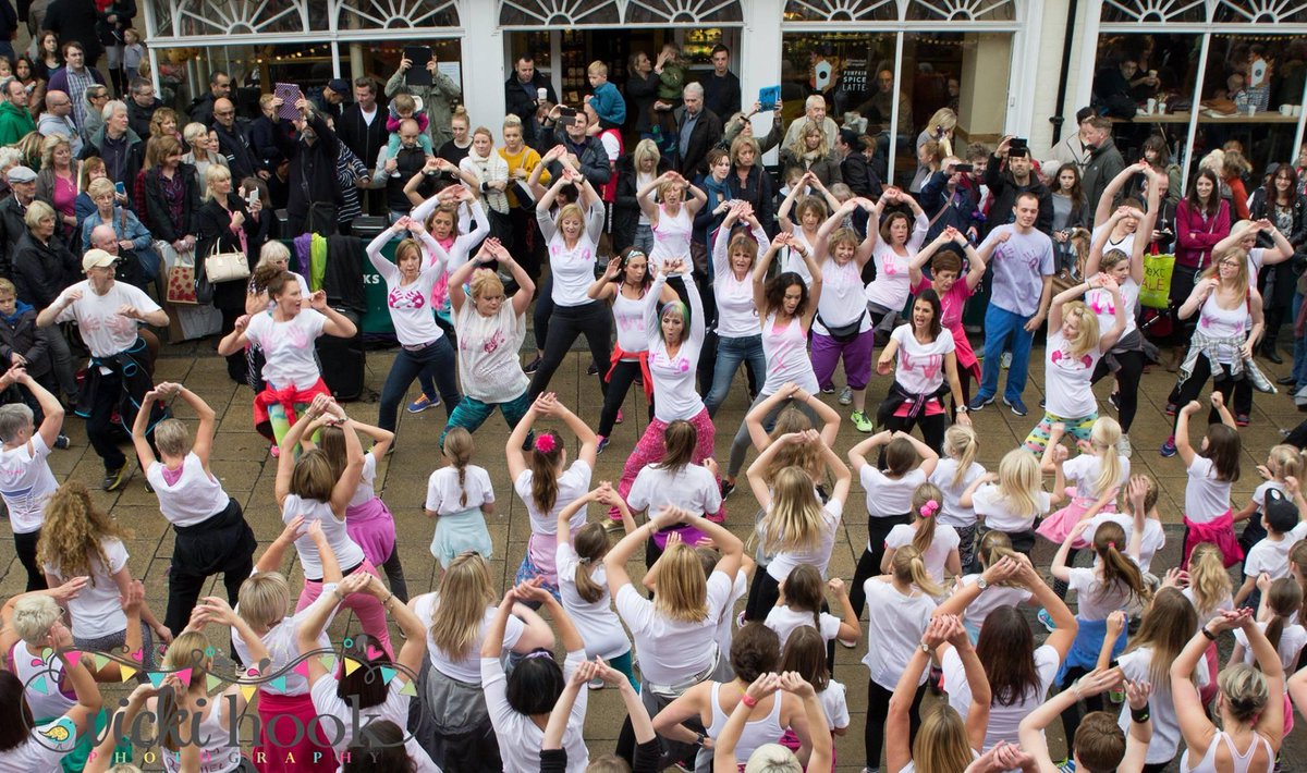 bigctweets's tweet photo. Congrats to @Zumba5 on another great flash mob in Norwich this weekend raising awareness of breast cancer. http://t.co/HLHgbduXea