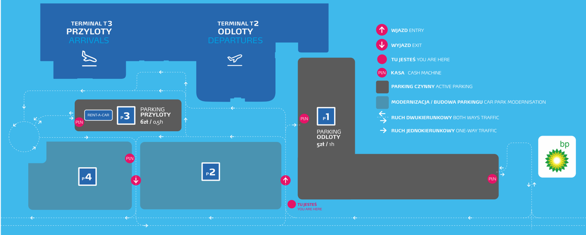 poz_airport's tweet photo. Przypominamy o nowych porządkach parkingowych.Opłaty dokonuje się teraz w automatach na parkingu. Szczegóły na mapce http://t.co/P5QvsQbLnj