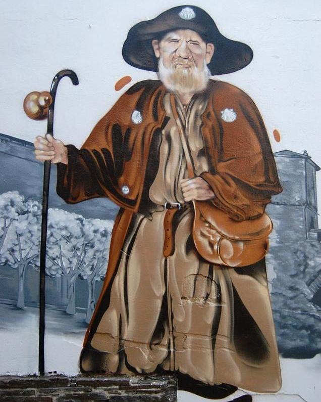 Portomarin. 
Grande @abrahamcaride 
#caminodesantiago #peregrinos #pilgrims #thecamino #theway