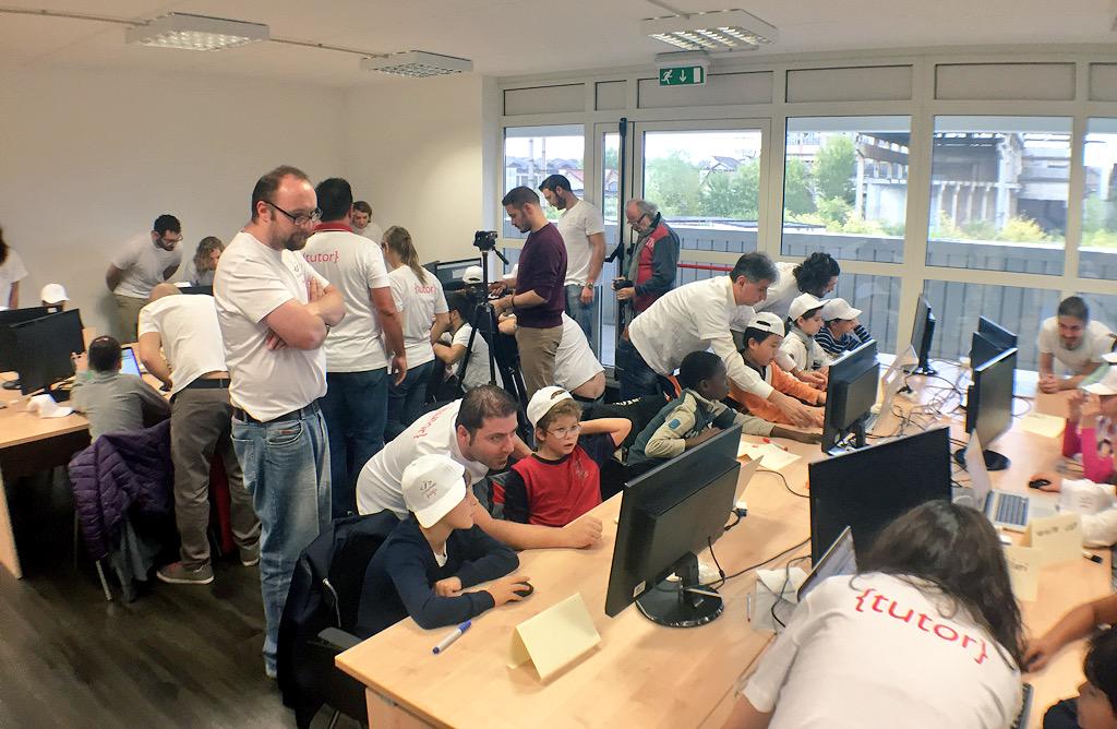 FacilityLive's tweet image. Awesome #Coding4KidsPV happening now at #FacilityLive!@CodeWeekEU #scratch #codeweekeu #codingforkids #CodeEU