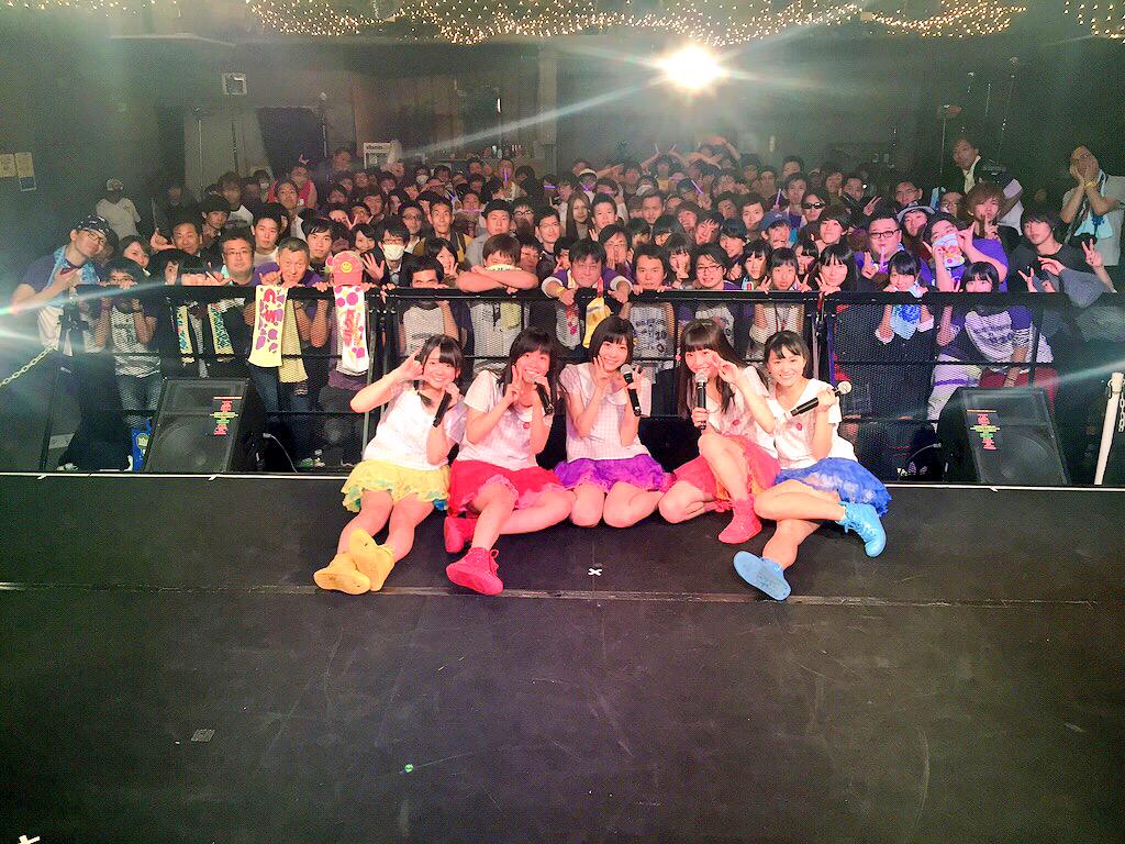 今日でいよいよ5人のミルクスは見納めです！皆様クラップスで最高のライブにしましょうね^_^