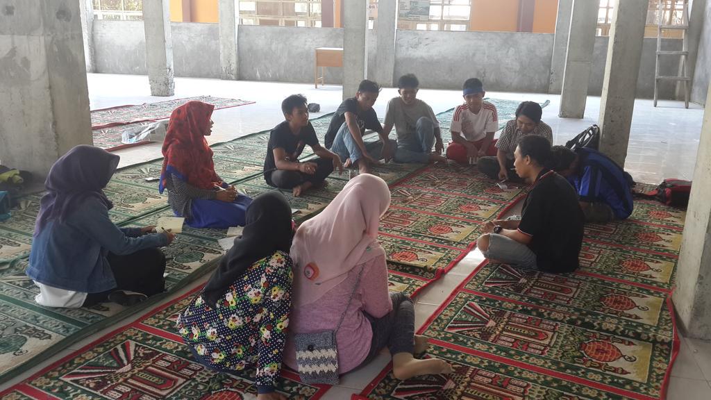 Rapat perencanaan milad.. mariki merapat😊