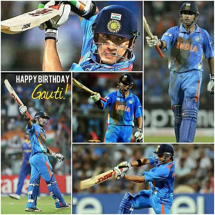 Happy birthday Gautam Gambhir !
The World Cup hero Turns 34 Today!! 