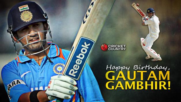 
Happy birthday, Gautam Gambhir!!!
Gautam Gambhir is an Indian international cricketer. 