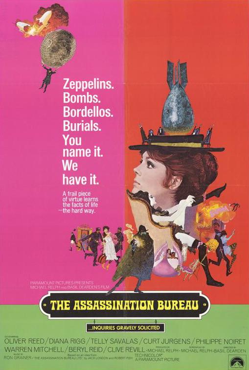 #TheAssassinationBureau with #OliverReed and #DiannaRigg is a very original and funny #film (1969) - seek and watch!