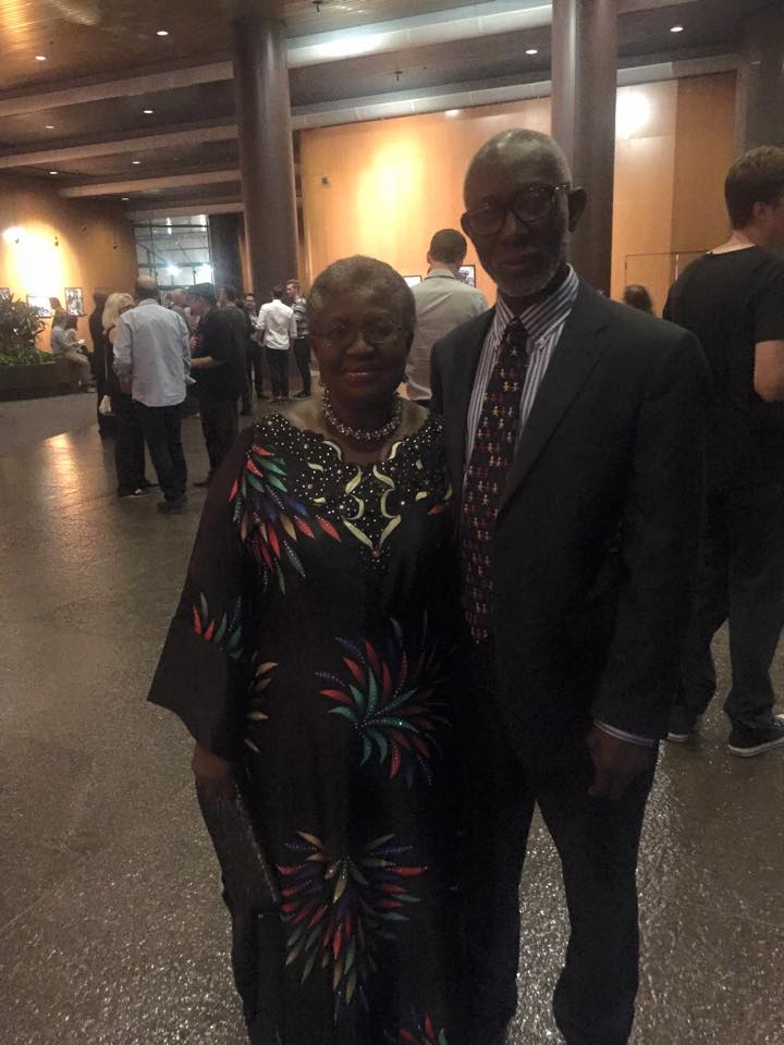 NOIweala's tweet photo. Premiere of my son's 'Beast of No Nation' @ Beverly Hills, West Hollywood. http://t.co/oBtfKFqxA5