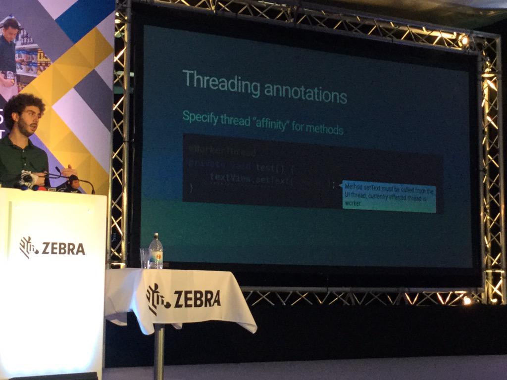 pfmaggi's tweet photo. Note to self: use threading annotations. Thanks @seebrock3r #appforum2015 http://t.co/vbxdlorWbv
