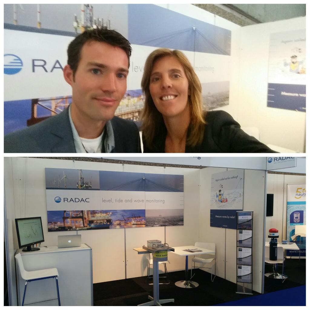 KatjaRoose's tweet photo. Promoting our wave sensor at #offshoreenergy2015. Great to get such a positive feedback! #Radac #youngentrepreneur http://t.co/SWGgyuMLQp