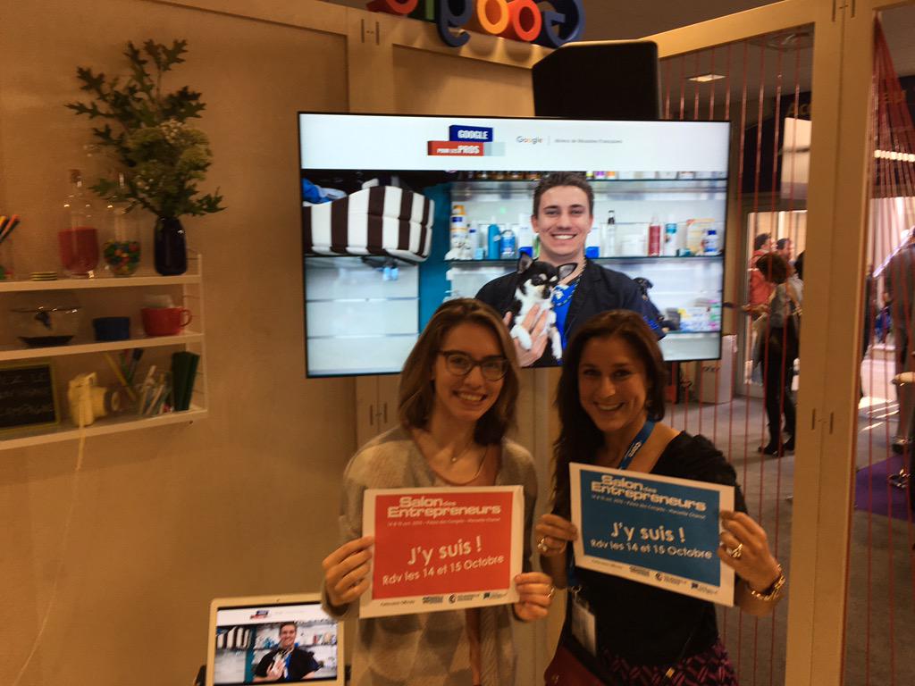 #jysuis avec @GoogleFrance au #SalonEntrepreneurs #SBT2015 #Marseille #Provence cc @NawelBelk