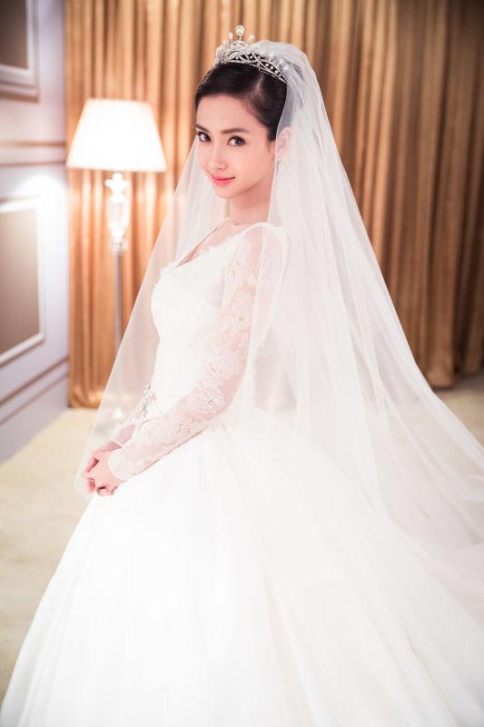 Angelababy Wedding Dress Photos: See Angelababy's Dior Gown