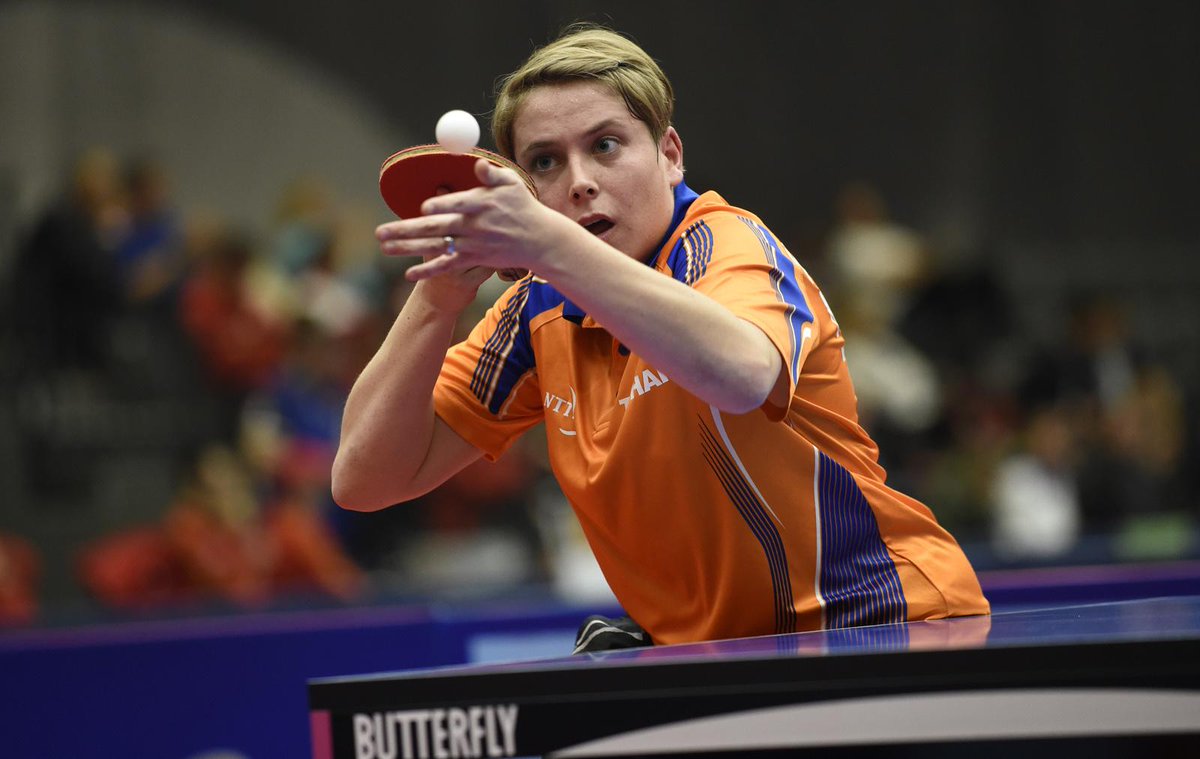 Paralympisch's tweet image. Tafeltennisster @Kellaai bereikt finale EK #Vejle2015. Vanmiddag 15.45 uur live op paratabletennis2015.dk
