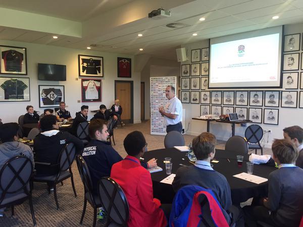 canterburyNZ's tweet photo. All the schools have arrived at the workshop, a big warm welcome ahead of the exciting day #AllSchools #ourCCCkit http://t.co/tp3xGQyG2z