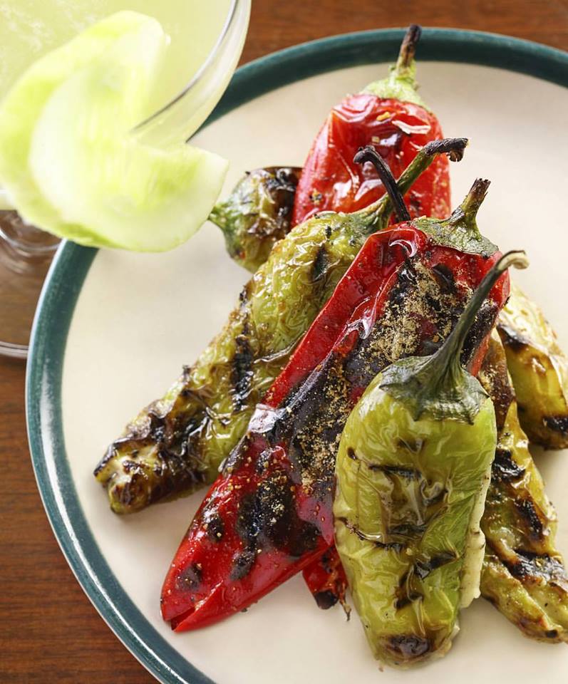 bombaycanteen's tweet photo. Our Bhavnagris Cheese Stuffed Grilled Chillies are not for the faint hearted, so eat at your own risk #beexperimental http://t.co/0gOfJTVCac