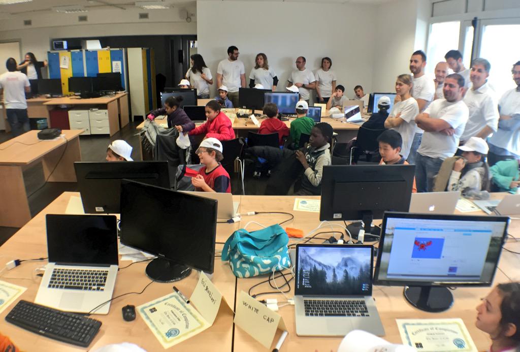 FacilityLive's tweet image. Grazie da #Coding4KidsPV ai nostri piccoli #programmatori, ai tutor di #FacilityLive, a @dadelazza, a @neutralaccess