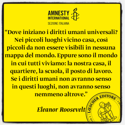 amnestyitalia's tweet photo. Dove iniziano i diritti umani universali? #LoescherconAmnesty  http://t.co/sy3SyigY8O #quotes http://t.co/xQRfqASBOL